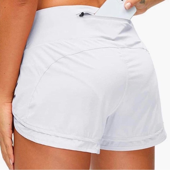 Soothfeel Shorts Womens Running Shorts With Back Zipper Pocket Poshmark